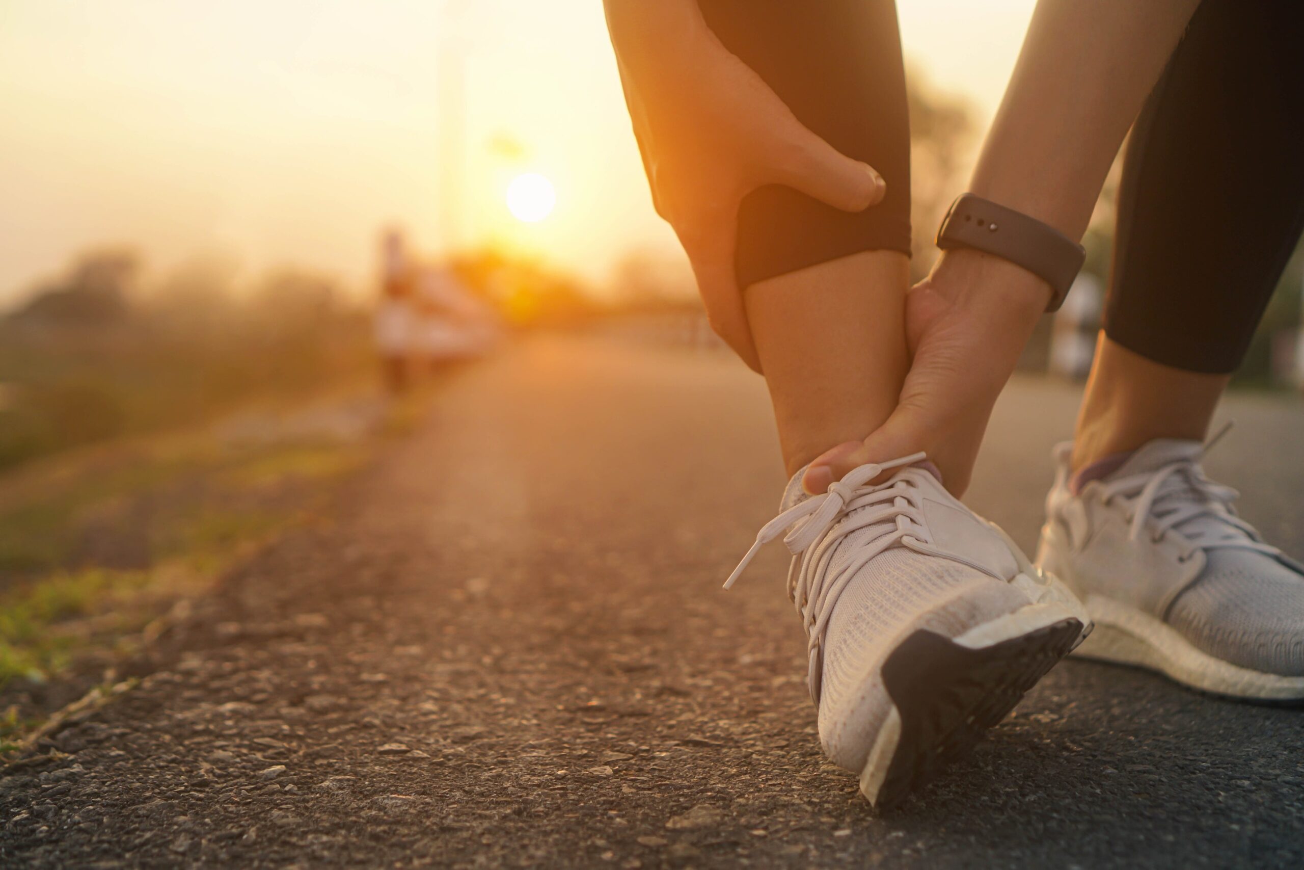 ankle joint pain while running